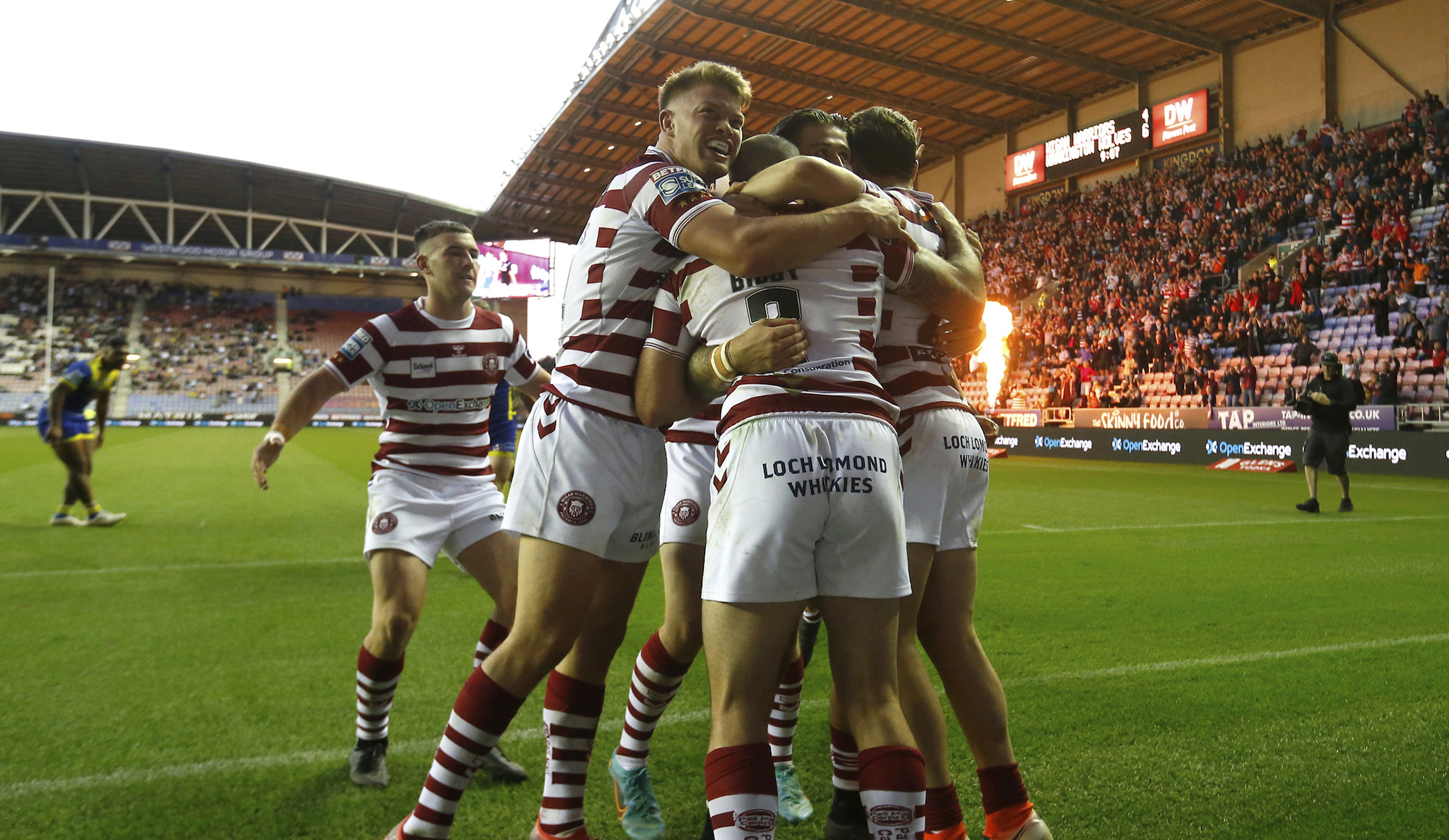 Wigan Win Against The Wolves - Wigan Warriors