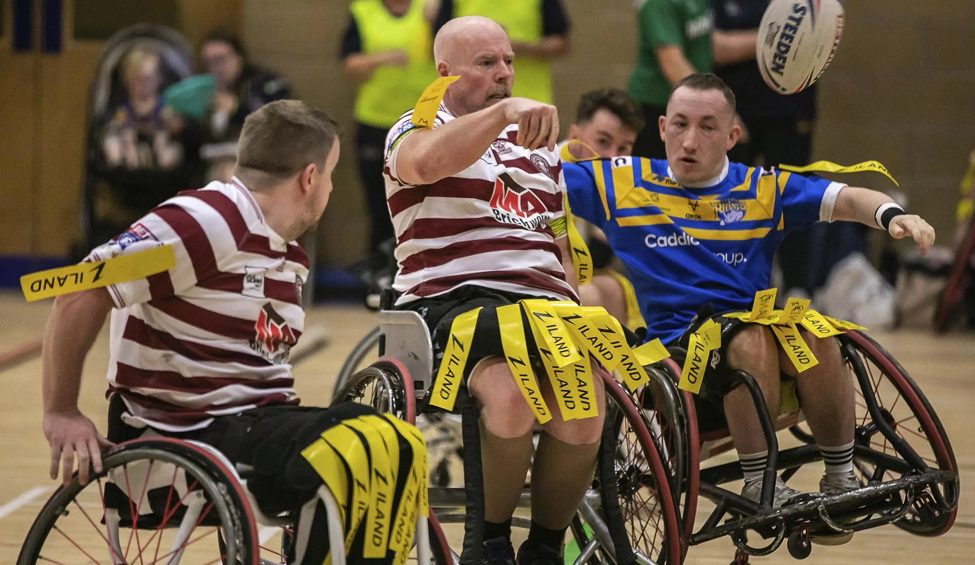 Wheelchair lose to Leeds Wigan Warriors