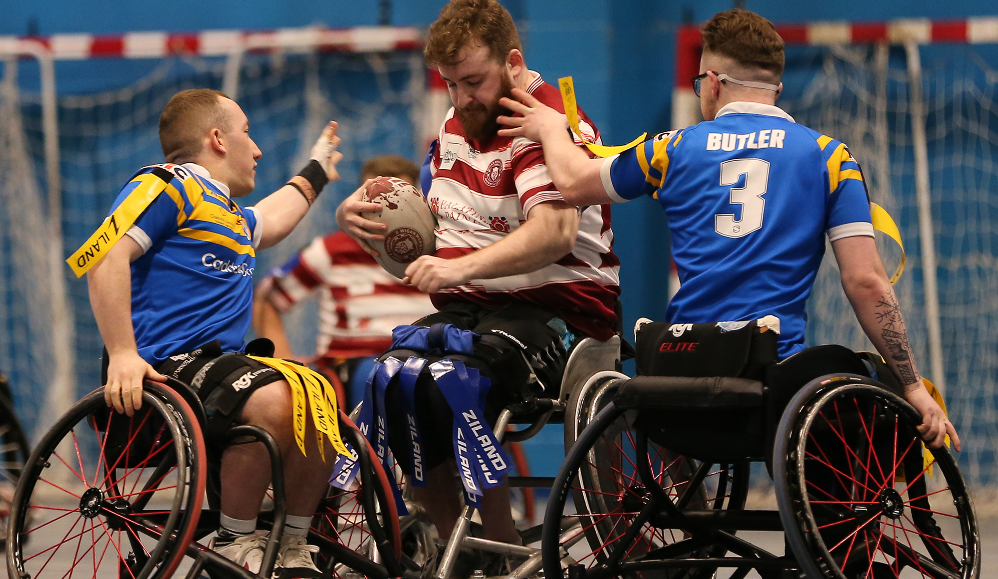 Wheelchair doubleheader at Robin Park Wigan Warriors